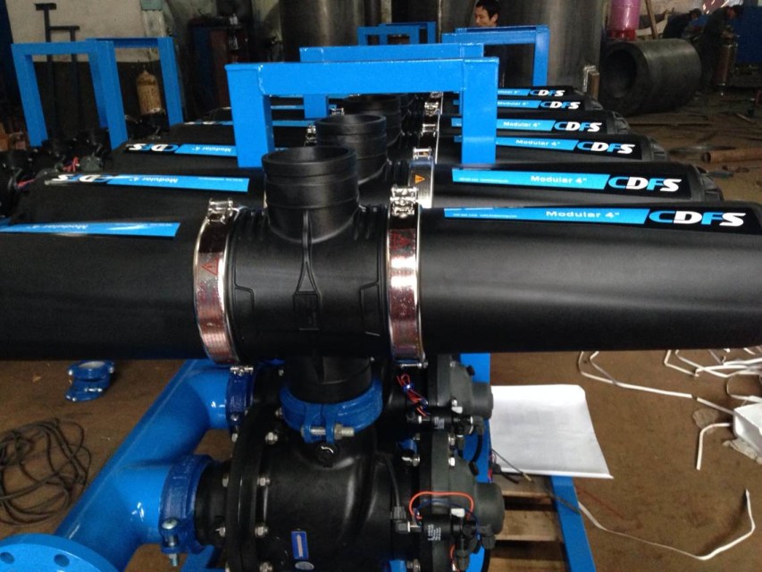 長(zhǎng)沙多靈環(huán)保疊片過濾器組