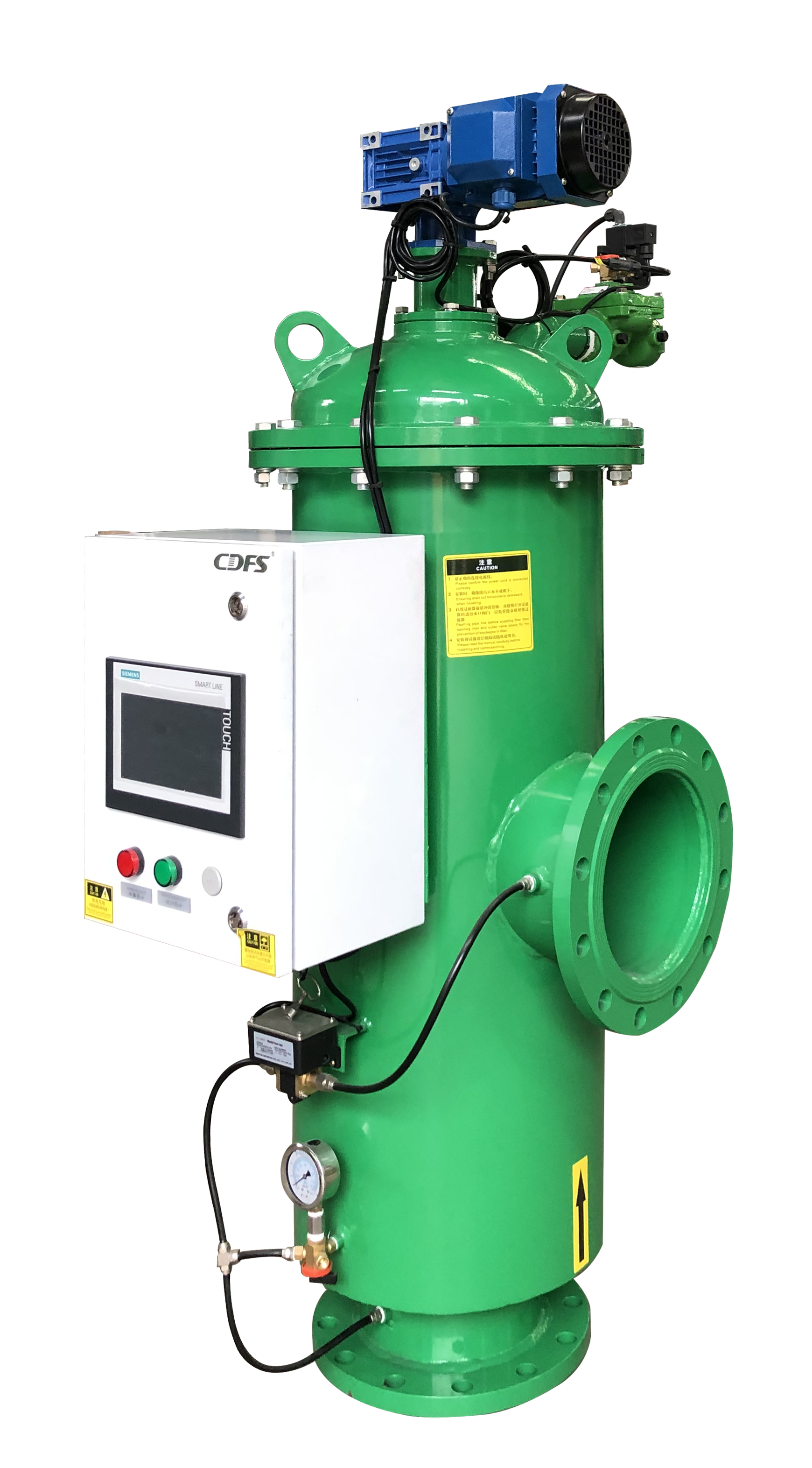 自清洗過濾器如果出現(xiàn)高溫應(yīng)該怎么處理？