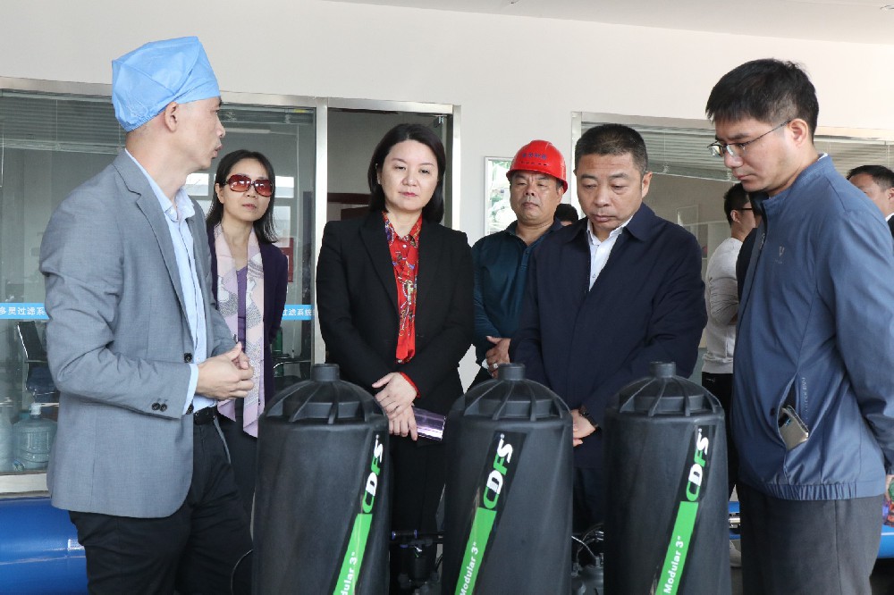 省商務廳帶隊來園調(diào)研，多靈又添新動能！