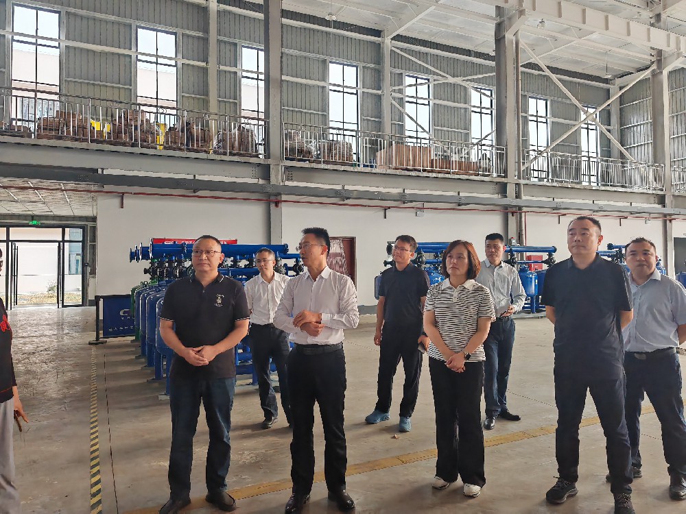 縣領(lǐng)導(dǎo)調(diào)研多靈環(huán)保，共謀高新區(qū)綠色發(fā)展